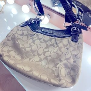Coach Monogram Hobo Style Purse